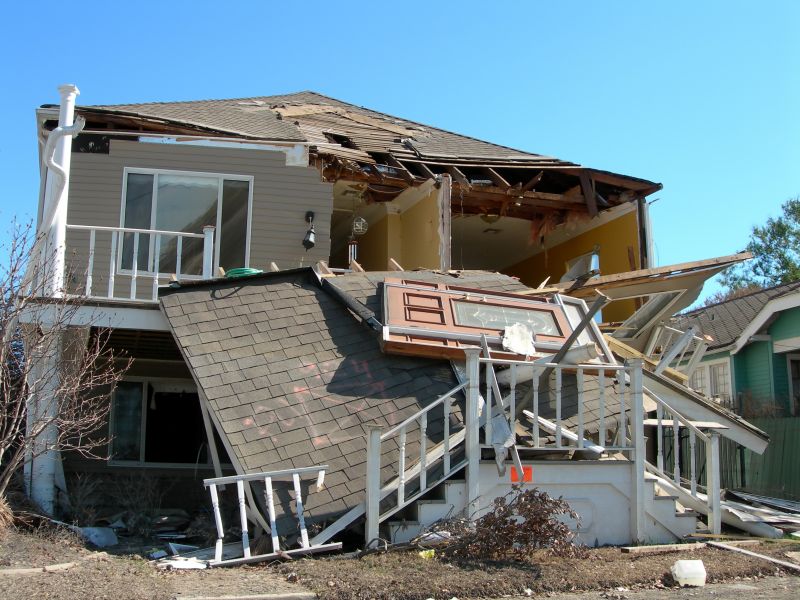 Storm Damage on Roof